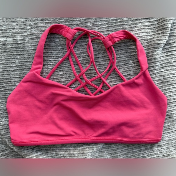 Lululemon Women’s Free to Be Bra Wild Pink Size 8 - Picture 3 of 8